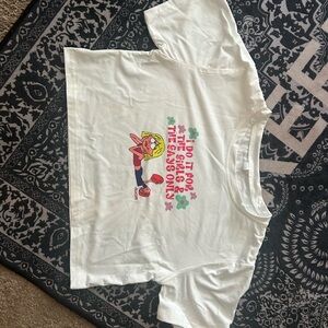 Lizzie mccguire y2K crop top